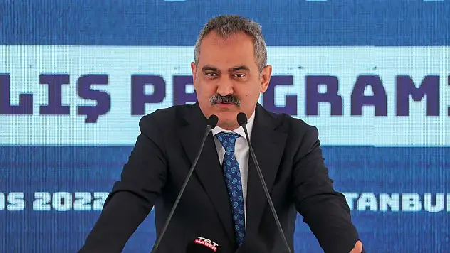 Bakan Özer, müfredata yeni eklenen dersi duyurdu