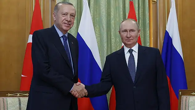 Cumhurbaşkanı Erdoğan, Rusya Devlet Başkanı Putin ile bir araya geldi