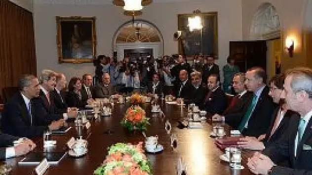 Erdoğan - Obama görüşmesi başladı