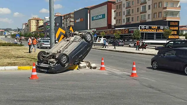 Çorum'da trafik kazası: 3 yaralı