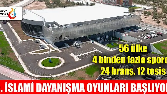 5. İslami Dayanışma Oyunları'nda 56 ülkeden 4 binden fazla sporcu yarışacak