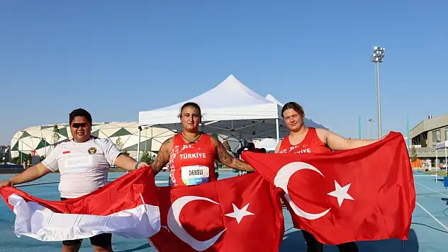 Gülle atmada1 altın, 1 gümüş