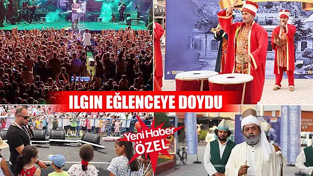 Ilgın eğlenceye doydu!