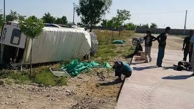 Konya'da trafik kazası: 18 yaralı