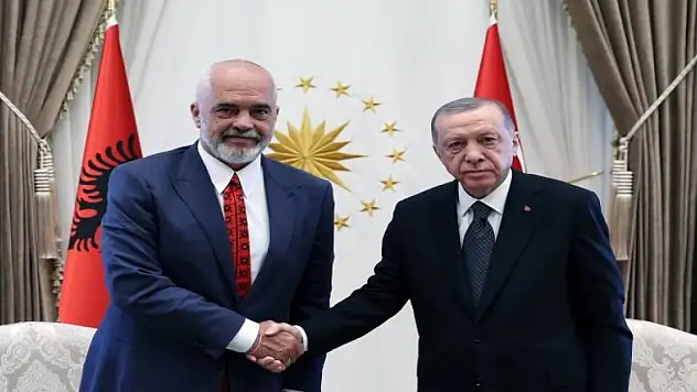 Cumhurbaşkanı Erdoğan, Arnavutluk Başbakanı Rama'yı kabul etti
