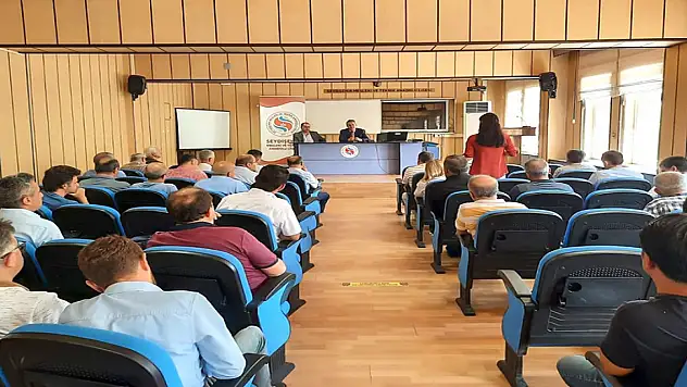 Müdür Yiğit, Seydişehir'de müdürlerle buluştu