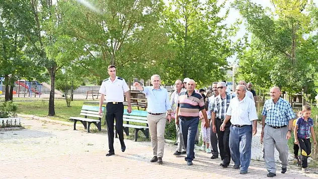 Seydişehir Kaymakamı Deniz Pişkin mahalle ziyaretlerinde