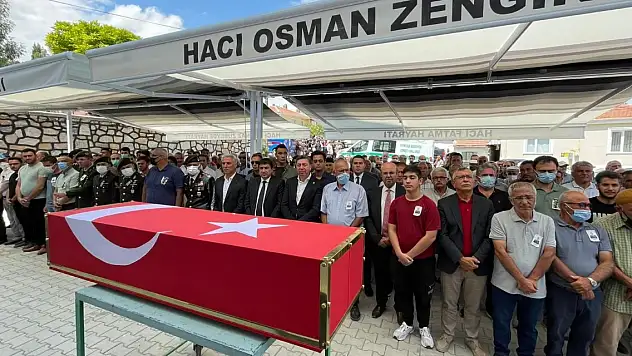 Kanserden hayatını kaybeden teğmen, son yolculuğa uğurlandı