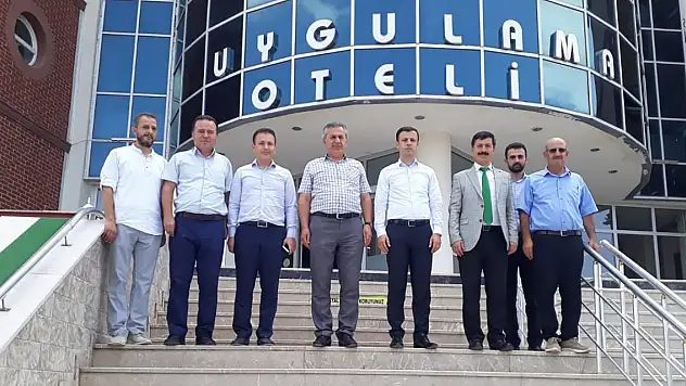İl Millî Eğitim Müdürü Murat Yiğit Ilgın'ı ziyaret etti