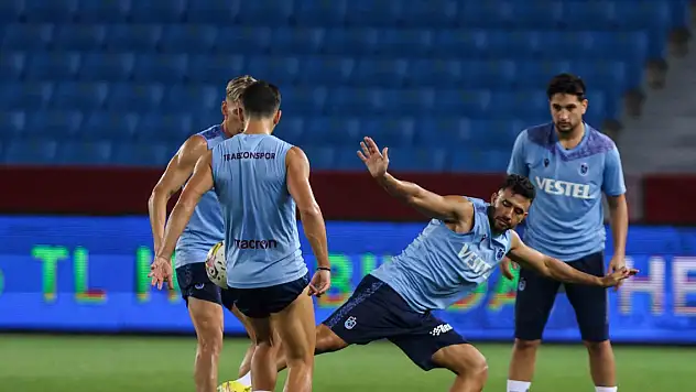 Trabzonspor, Atakaş Hatayspor hazırlıklarını tamamladı