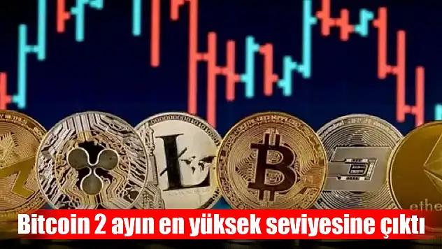 Bitcoin 2 ayın en yüksek seviyesine çıktı