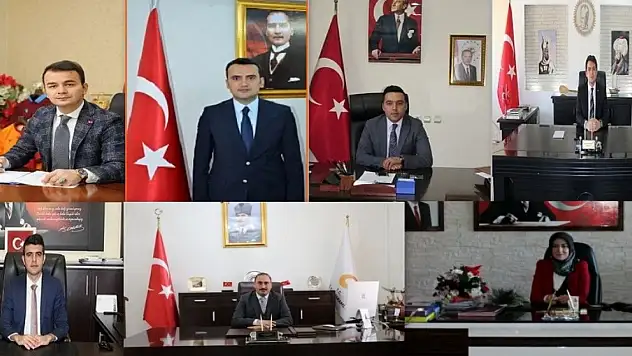 Erzincan'da 6 kaymakam ve 1 vali yardımcısının görev yeri değişti