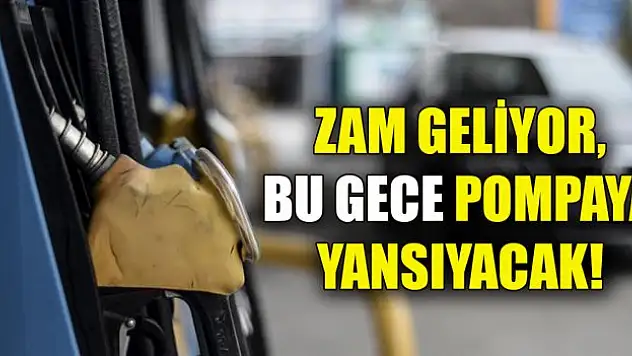 Benzine zam geliyor, bu gece pompaya yansıyacak! Güncel fiyatlar...