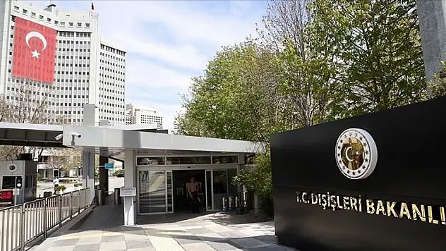 Dışişleri Bakanlığı'ndan Afganistan halkına başsağlığı mesajı