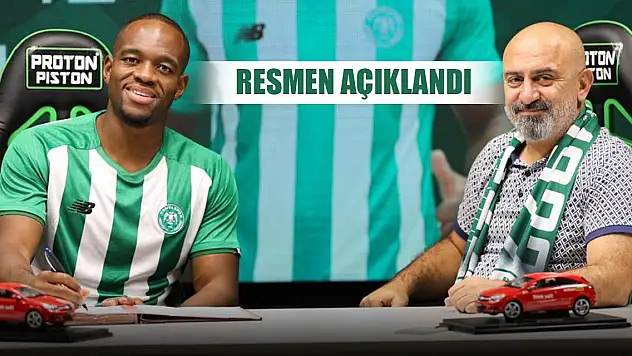 Konyaspor forvet transferini resmen açıkladı
