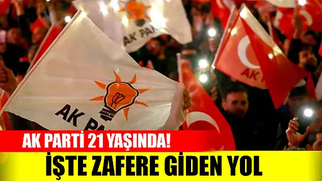 AK Parti 21 yaşında! İşte zafere giden yol