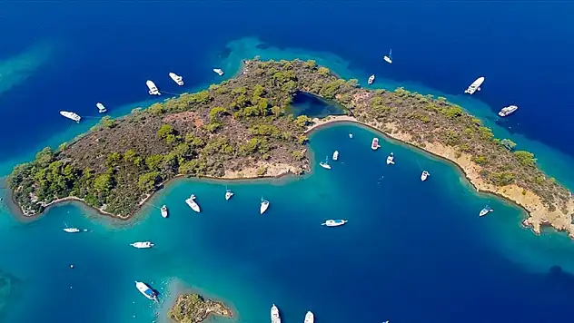 Mavi turun adresi Göcek, yabancı turistlerle hareketlendi
