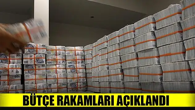Bütçe rakamları açıklandı