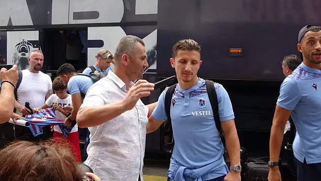 Trabzonspor yeni transferleriyle Kopenhag'a uçtu