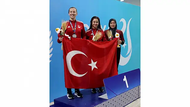 Kadınlar yüzme 200 sırtüstünde Türkiye'ye madalya rekorla geldi