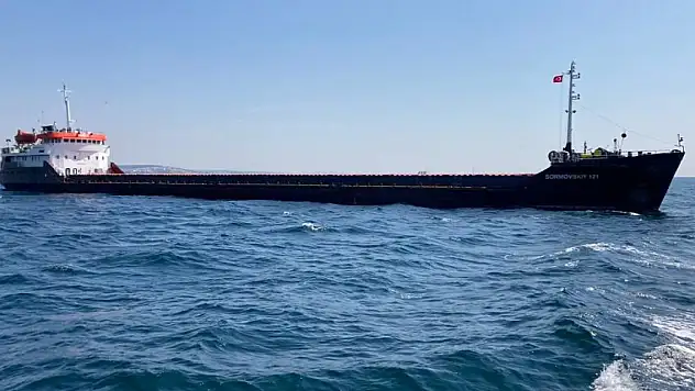 Ukrayna'dan tahıl taşıyan gemi Türkiye'ye ulaştı