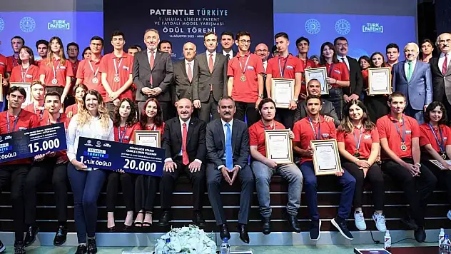 Bakan Özer: 'Milli Eğitim Bakanlığına bağlı birimlerden 8 bin 269 ürünümüz tescil edildi'