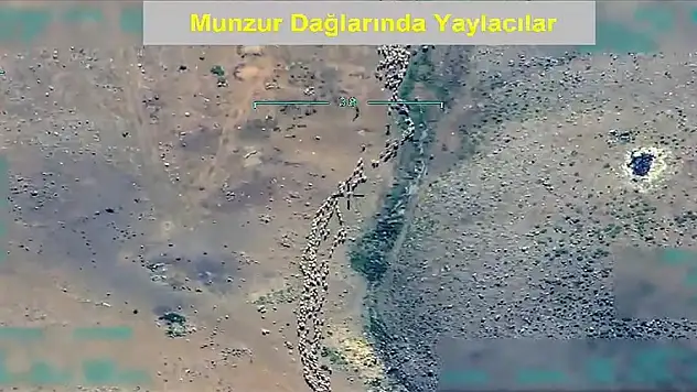 Terörden temizlenen Munzur'da hayvancılık faaliyeti görüntülendi