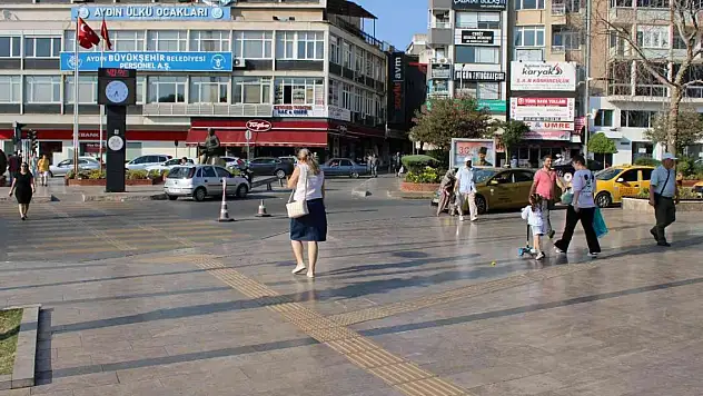 Aydın'da akşam üzeri termometreyi görenler şaştı