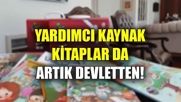 Milli Eğitim Bakanı Özer: Bu sene ilk defa yardımcı kaynakları göndermeye başladık