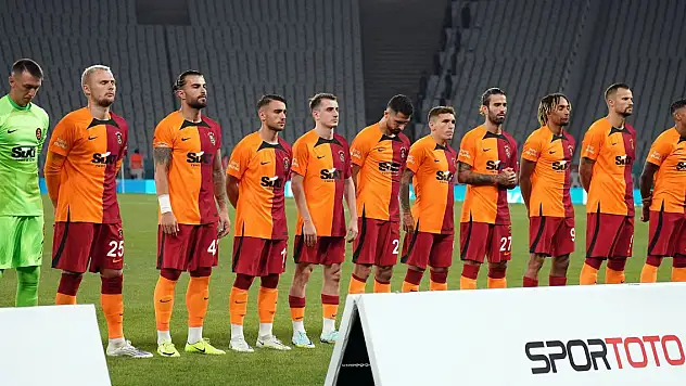 Galatasaray tek değişiklik