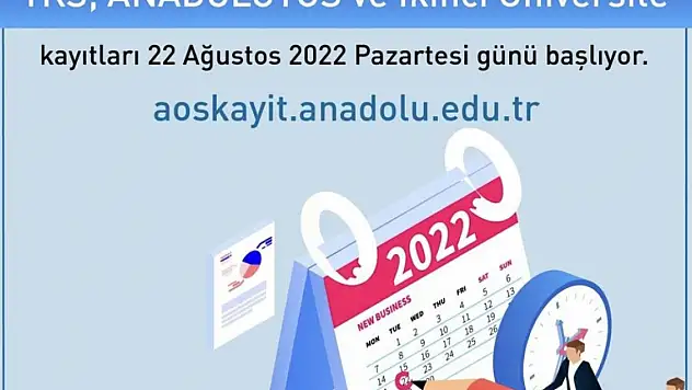 Açıköğretim Fakültesi kontenjanları doldu gözler ikinci üniversite kayıtlarında