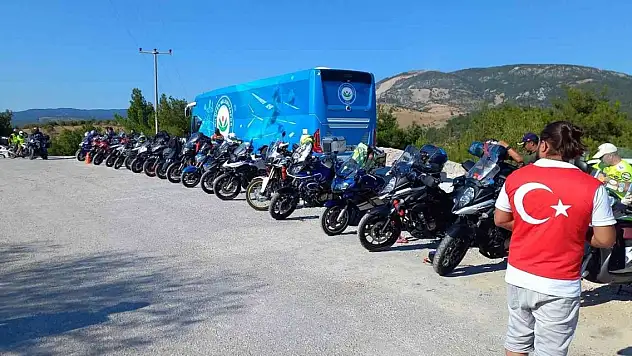 Motosiklet tutkunları Havran'da buluştu