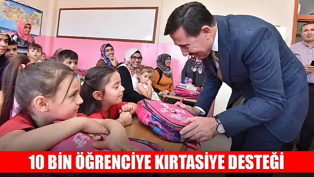Karatay'da 10 bin öğrenciye kırtasiye desteği
