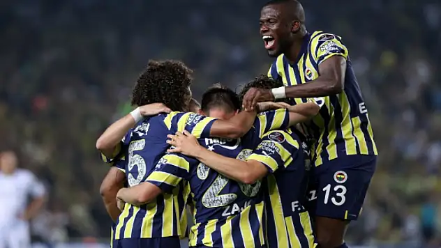 Liderlik maçında kazanan Fenerbahçe