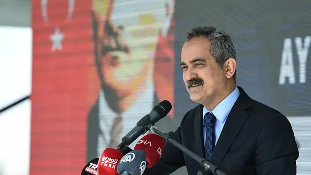 Bakan Özer: Ücretsiz yemekten faydalanan öğrenci sayısını 5 milyonun üzerine çıkartacağız