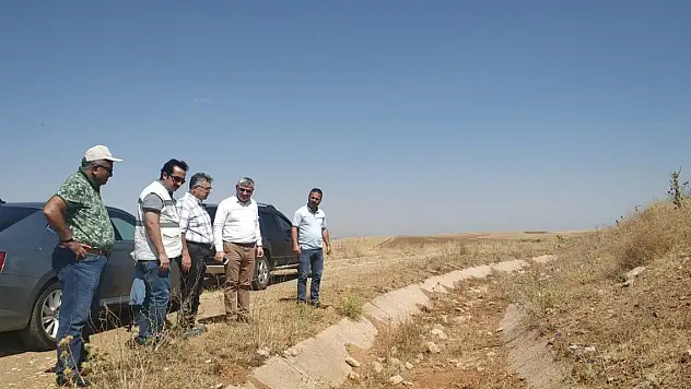 Güneysınır Aydoğmuş Göleti incelendi
