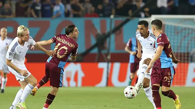 Trabzonspor Şampiyonlar Ligi'ne veda etti