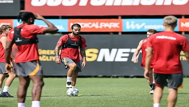 Galatasaray, Trabzonspor maçının hazırlıklarını sürdürdü