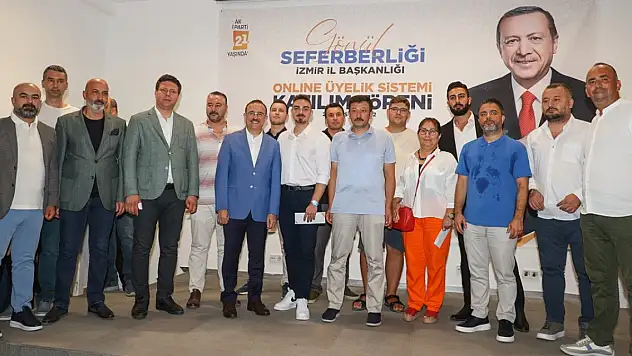 AK Parti'ye İzmir'de 8 bin 295 üye katılımı