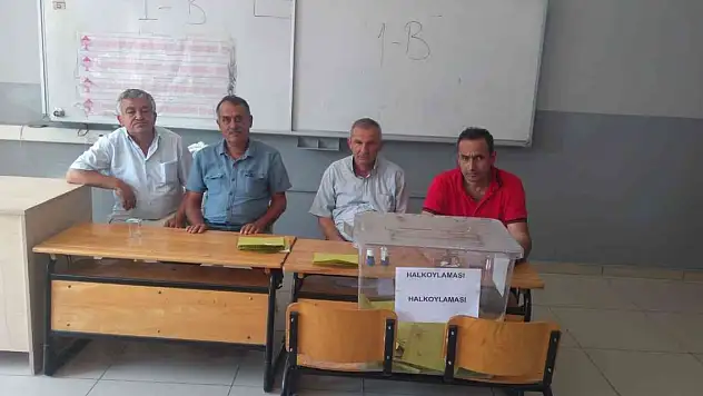 Bin 500 nüfuslu köyde referandum heyecanı