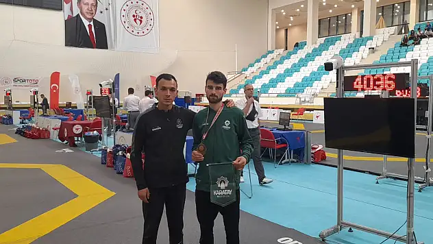 Karataylı Taekwondocu'dan büyük başarı