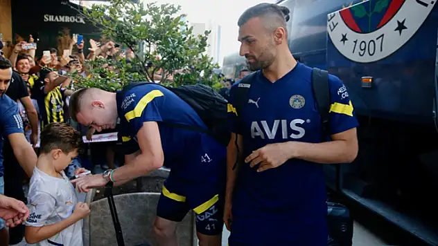 Fenerbahçe kafilesi, Eskişehir'de