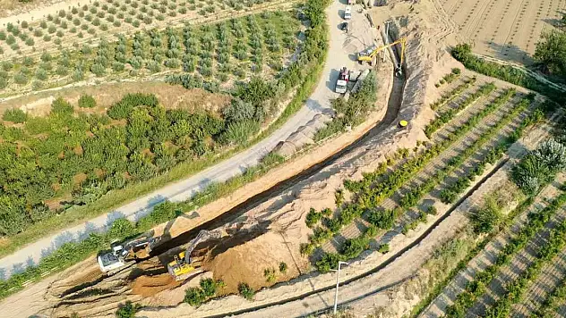 Çürüksu sulaması ile 35 bin 700 dekar arazı suyla buluşacak