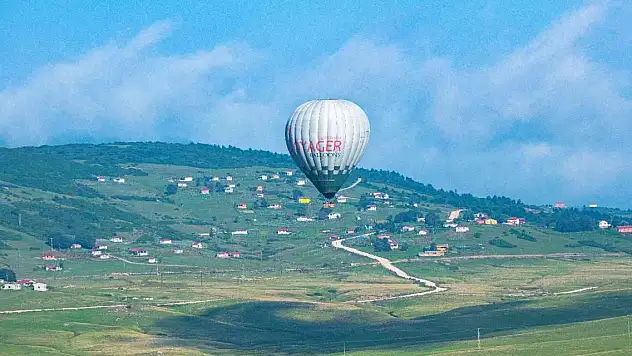 Yaylada balon turizmi başlıyor