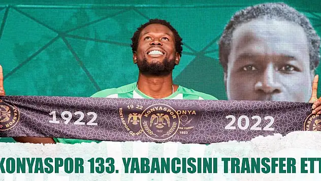 Konyaspor 133. yabancısını transfer etti