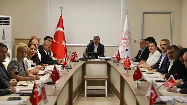 Bağımlılıkla mücadele toplantısı yapıldı