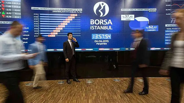 Borsa günün ilk yarısında rekor seviyeyi gördü