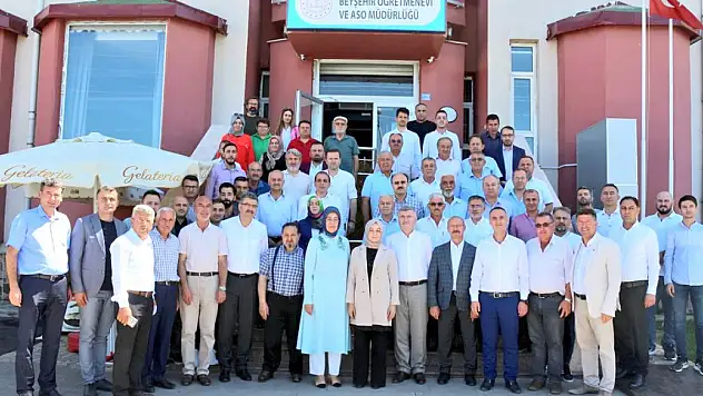 Ak parti heyeti  Beyşehirle buluştu