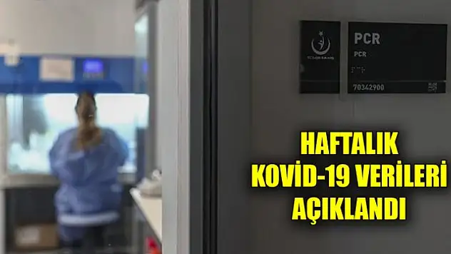 Haftalık Kovid-19 verileri açıklandı: 80 bin vaka, 231 can kaybı
