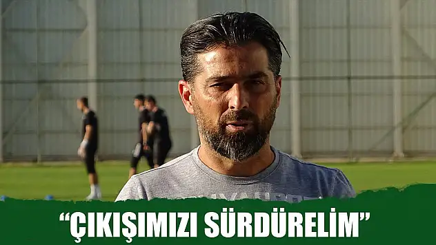 Konyaspor teknik direktörü İlhan Palut: 'Çıkışımızı sürdürelim'